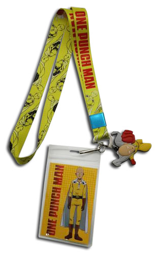 One Punch Man - Saitama All Over Lanyard, an officially licensed product in our One-Punch Man Lanyard department.