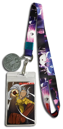 One Punch Man - Saitama Vs Boros Lanyard, an officially licensed product in our One-Punch Man Lanyard department.