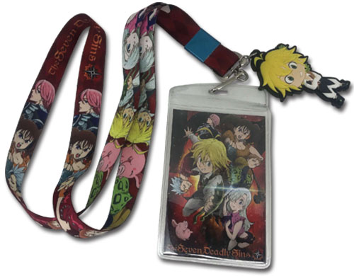 The Seven Deadly Sins - Group Lanyard, an officially licensed product in our The Seven Deadly Sins Lanyard department.