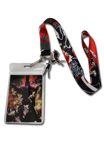 Persona 5 - Protagonist & Arsene Lanyard, an officially licensed product in our Persona Lanyard department.