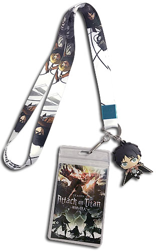 Attack On Titan 2 - Group Lanyard, an officially licensed Attack On Titan product at B.A. Toys.
