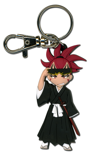 Bleach Renji Sd Pvc Keychain, an officially licensed Bleach product at B.A. Toys.