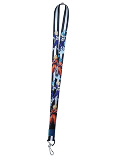 Dragon Ball Fighterz - Blue Saiyan Lanyard, an officially licensed product in our Dragon Ball Fighter Z Lanyard department.