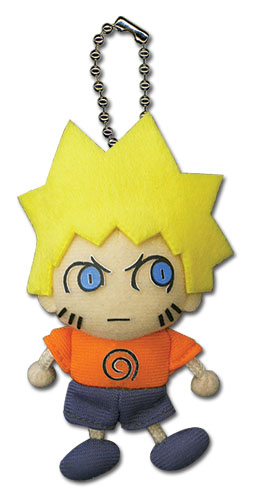 Naruto Shippuden Naruto Plush Keychain, an officially licensed product in our Naruto Shippuden Key Chains department.