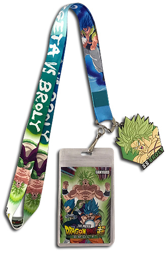 Dragon Ball Super Broly - Broly & Gogeta Lanyard 18'', an officially licensed product in our Dragon Ball Super Broly Lanyard department.
