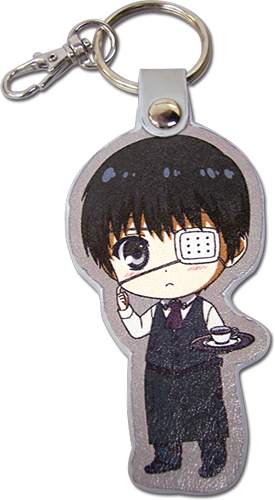 Tokyo Ghoul - Sd Kaneki Pu Keychain, an officially licensed product in our Tokyo Ghoul Key Chains department.