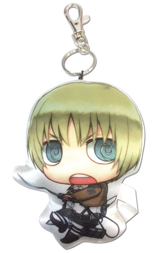 Attack On Titan - Armin Sd Plush Keychain, an officially licensed product in our Attack On Titan Key Chains department.