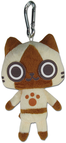 Monster Hunter - Airou Plush Keychain, an officially licensed product in our Monster Hunter Key Chains department.