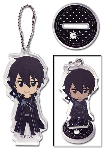 Sword Art Online - Kirito Acrylic Keychain, an officially licensed product in our Sword Art Online Key Chains department.