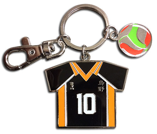 Haikyu!! - Number 10 Team Uniform Keychain, an officially licensed product in our Haikyu!! Key Chains department.