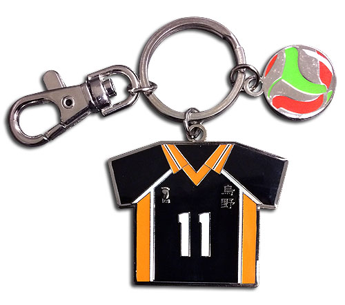Haikyu!! - Number 11 Team Uniform Keychain, an officially licensed product in our Haikyu!! Key Chains department.