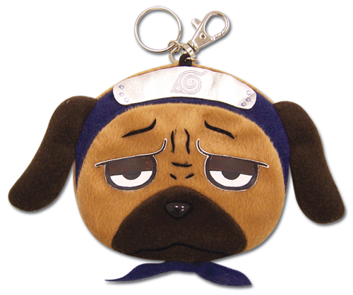 Naruto Pakkun Coin Purse Keychain, an officially licensed product in our Naruto Wallet & Coin Purse department.