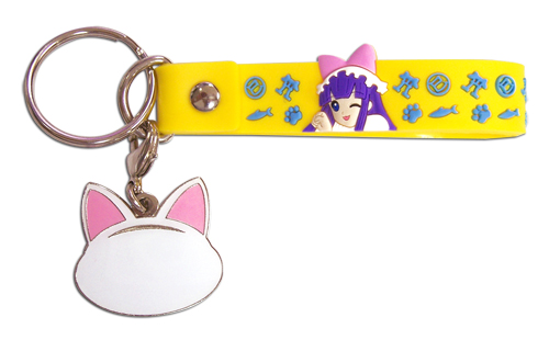 Moon Phase Hazuki Pvc Strap Keychain, an officially licensed product in our Moon Phase Key Chains department.