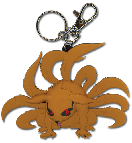 Naruto Nine Tails Fox Pvc Keychain, an officially licensed product in our Naruto Key Chains department.