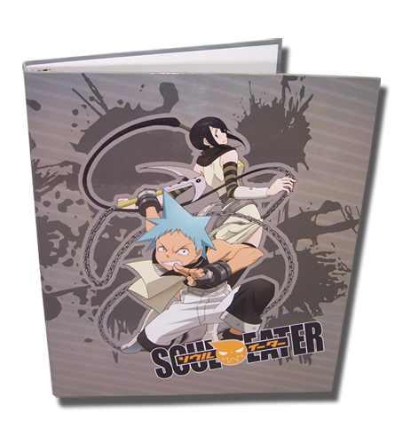 Soul Eater Black Star And Tsunbaki Binder, an officially licensed product in our Soul Eater Binders & Folders department.