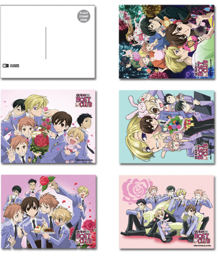 Ouran High School Host Club Ouran Postcards, an officially licensed product in our Ouran High School Host Club Stationery department.