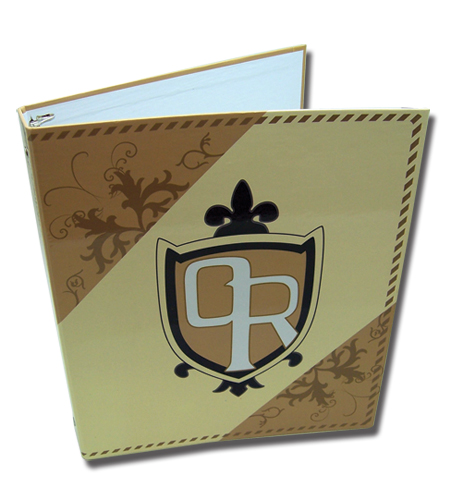 Ouran High School Host Club School Emblem Binder, an officially licensed product in our Ouran High School Host Club Binders & Folders department.