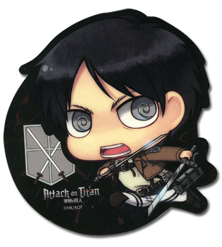 Attack On Titan - Sd Eren Mouse Pad, an officially licensed product in our Attack On Titan Costumes & Accessories department.