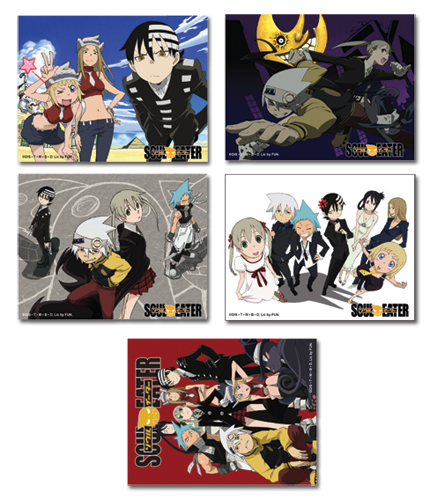 Soul Eater Postcards, an officially licensed product in our Soul Eater Stationery department.