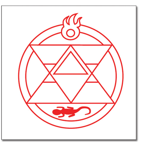 Fullmetal Alchemist Brotherhood Roy Renseijin Style Tattoo, an officially licensed product in our Fullmetal Alchemist Random Anime Items department.