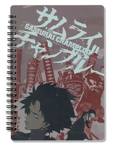 Samurai Champloo Crew Notebook, an officially licensed product in our Samurai Champloo Stationery department.