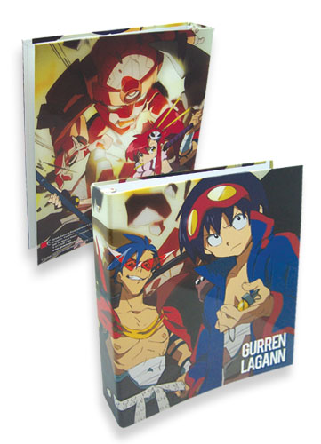 Gurren Lagann Crew Binder, an officially licensed product in our Gurren Lagann Binders & Folders department.