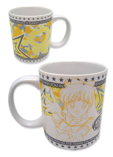 Sailormoon Sailor Venus Mug, an officially licensed product in our Sailor Moon Mugs & Tumblers department.