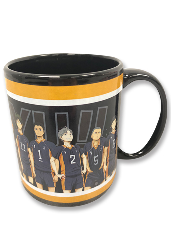 Haikyu!! - Karasuno Group Mug, an officially licensed product in our Haikyu!! Mugs & Tumblers department.