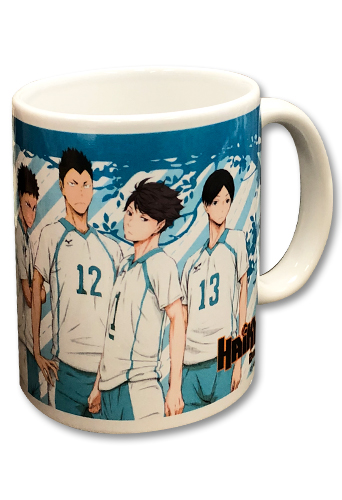 Haikyu!! S2 - Aoba Josai Group Mug, an officially licensed product in our Haikyu!! Mugs & Tumblers department.