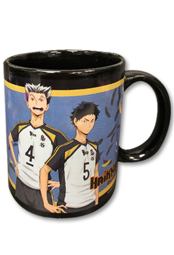 Haikyu!! S2 - Bokuto & Akaashi Mug, an officially licensed product in our Haikyu!! Mugs & Tumblers department.