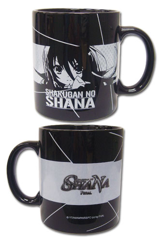 Shakugan No Shana - Shana Black Mug, an officially licensed product in our Shakugan No Shana Mugs & Tumblers department.