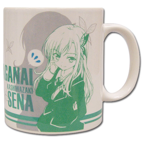 Haganai - Sena Mug, an officially licensed product in our Haganai Mugs & Tumblers department.