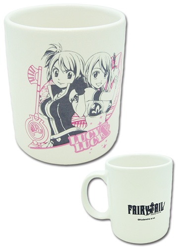 Fairy Tail - Lucy & Lucy Mug, an officially licensed product in our Fairy Tail Mugs & Tumblers department.