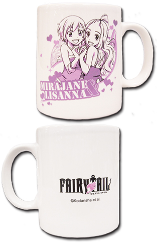 Fairy Tail - Mirajane & Lisanna Mug, an officially licensed product in our Fairy Tail Mugs & Tumblers department.