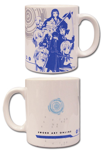 Sword Art Online - Group Mug, an officially licensed product in our Sword Art Online Mugs & Tumblers department.