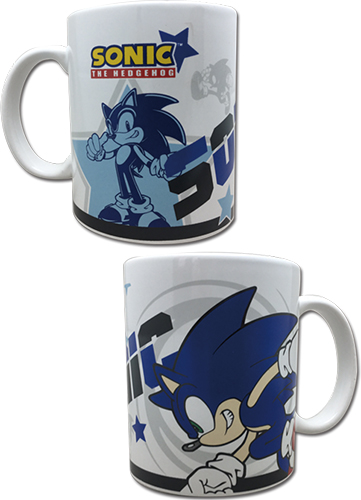 Sonic The Hedgehog - Sonic Mug, an officially licensed product in our Sonic Mugs & Tumblers department.