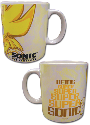 Sonic The Hedgehog - Super Sonic Mug, an officially licensed product in our Sonic Mugs & Tumblers department.