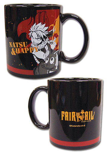 Fairy Tail - Natsu And Happy Mug, an officially licensed product in our Fairy Tail Mugs & Tumblers department.