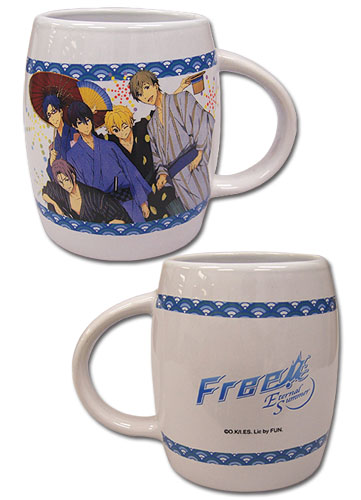 Free! 2 - Group Yukata Mug, an officially licensed product in our Free! Mugs & Tumblers department.