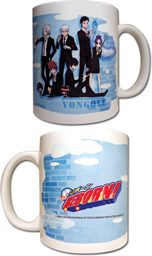 Reborn! - Vongole Family Mug, an officially licensed product in our Reborn! Mugs & Tumblers department.