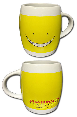 Assassination Classroom - Koro Face Mug, an officially licensed product in our Assassination Classroom Mugs & Tumblers department.