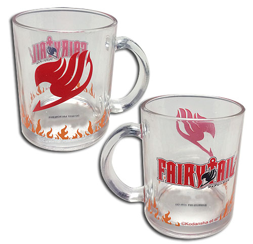 Fairy Tail - Fairy Tail Glass Mug, an officially licensed product in our Fairy Tail Mugs & Tumblers department.