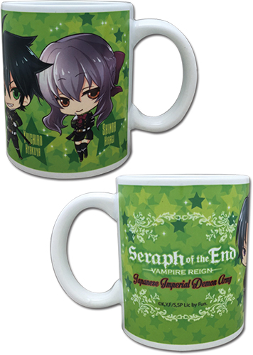 Seraph Of The End - Japanese Imperial Demon Mug, an officially licensed product in our Seraph Of The End Mugs & Tumblers department.