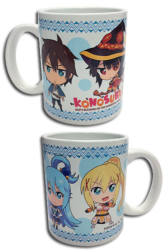 Konosuba - Sd Group Mug, an officially licensed product in our Konosuba Mugs & Tumblers department.