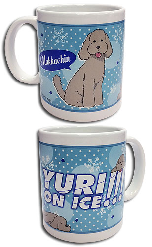 Yuri On Ice!!! - Makkachin Mug, an officially licensed product in our Yuri!!! On Ice Mugs & Tumblers department.