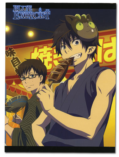 Blue Exorcist Blue Exorcist Glue Bound Notebook, an officially licensed Blue Exorcist product at B.A. Toys.
