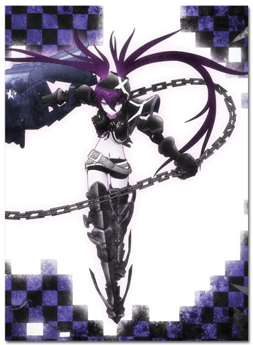 Black Rock Shooter Black Rock Shooter Glue Bound Notebook, an officially licensed product in our Black Rock Shooter Stationery department.