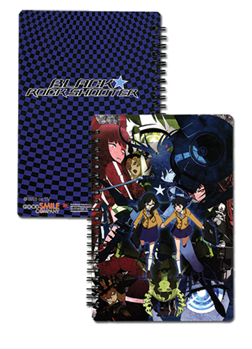Black Rock Shooter Group Notebook, an officially licensed product in our Black Rock Shooter Stationery department.