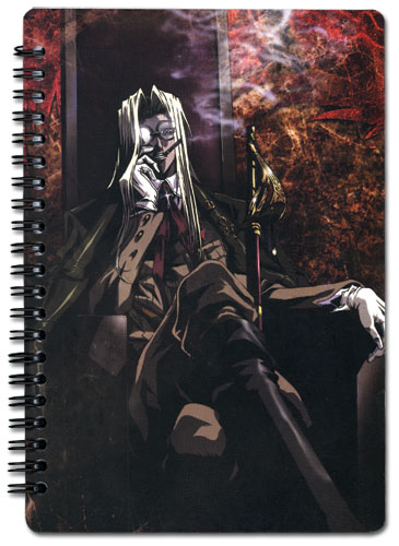 Hellsing Ultimate Integra Spiral Notebook, an officially licensed product in our Hellsing Stationery department.