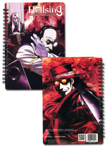 Hellsing Integra, Walter, & Alucard Notebook, an officially licensed product in our Hellsing Stationery department.